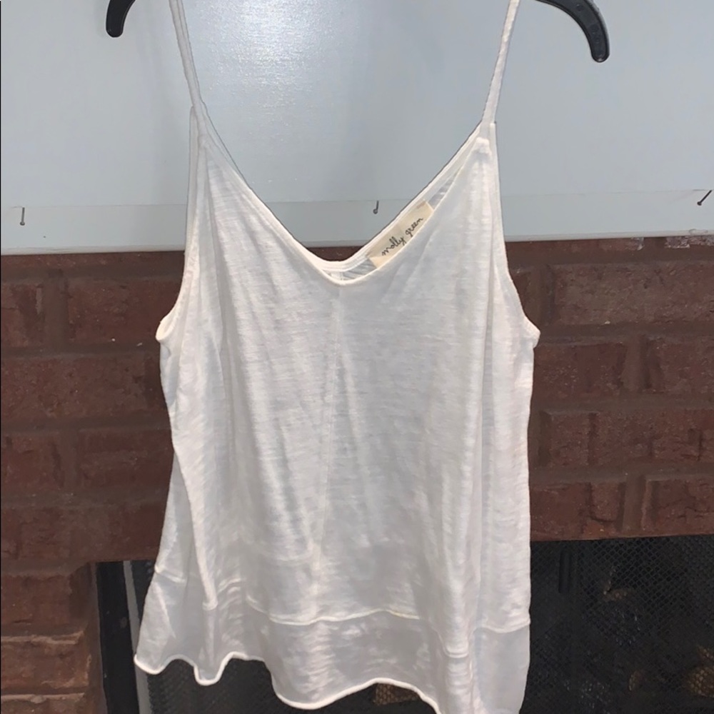 Simple White Tank Top